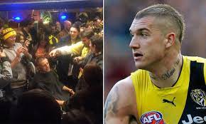 Dustin martin of the richmond tigers celebrates victory after the 2020 afl grand final match against the geelong cats in brisbane yesterday. Melbourne Barber Giving Away Free Dustin Martin Haircuts Daily Mail Online