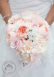 Pink white reception wedding flowers, wedding decor, wedding flower centerpiece, wedding flower arrangement, add pic source on comment and we will update it. Light Pink Wedding Bouquet