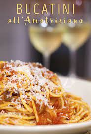 Get Your Bacon Fix With Surprisingly Easy Pasta All Amatriciana Recipe Italian Recipes Lidia S Recipes Italian Pasta Dishes