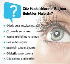 Goz Hastaliklarinin Baslica Belirtileri Nelerdir Okuma Gozler Gazete