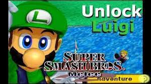 Matches, with luigi being the 33rd character to be unlocked. Super Smash Bros Melee How To Unlock Luigi Youtube