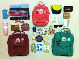投稿 what s in your kanken bag 徵件活動 by hieroglyph 款式 kanken classic teal green 水鴨綠 kanken mini peach pink 桃粉紅 kanken classic bags kanken backpack girls bags