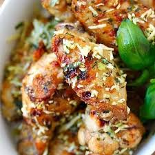 Easy to adjust the recipe to make the wings mild in flavor or add a little extra kick! Http Rasamalaysia Com Baked Parmesan Garlic Chicken Wings Chicken Wing Recipes Garlic Chicken Wings Easy Baked Chicken Wings