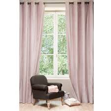 Rideau Velours Rose Perle Vendu A L Unite Rideaux Velour Velours Rose Rideaux