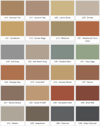Concreation Color Chart Pandomo Floors And Walls