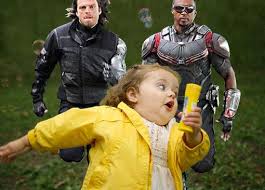 Le soldat de l'hiver en 2014, s'est confié au sujet d'une des intrigues de la série disney+. Captain America 3 Has Memes Already