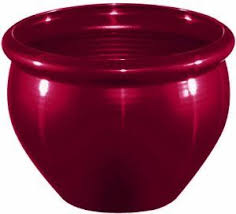 Some terracotta garden pots can give a mediterranean feel to your garden, or perhaps you want to give your patio a modern edge with some stylish granite garden planters. Emsa 508686 Plant Pot Ruby Red 32 Cm Amazon Co Uk Garden Amp Outdoors Potted Plants Pottery Designs Glazed Ceramic