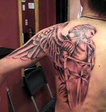 Lorenzo tatuando un brazo oriental. Michael The Archangel St Michael Tattoo Arc Angel Michael Tattoo Archangel Michael Tattoo