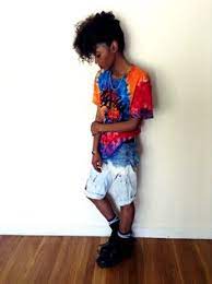 A tentacle swabs the inside of this short haired black and blue haired tomboy's cheek for her dna to put on a usa dna database of violent female video game characters!!! 41 Black Tomboys Ideas Tomboy Black Androgynous Fashion
