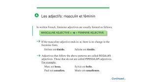 When learning french, you usually learn the name of a number of countries fairly early and then build up on your first list of countries as time goes on. Ppt Les Adjectifs Powerpoint Presentation Free Download Id 6353661