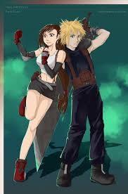 Video slideshows and other misc. Final Fantasy Vii Tifa And Cloud By Coffeecat J On Deviantart