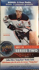 Aaa Sports Memorabilia Llc 2017 18 Upper Deck Series 2 Hockey 12ct Blaster Box 19 95 Http Www Aaasportsmemorabilia Com Trading Ca Upper Deck Deck Hockey