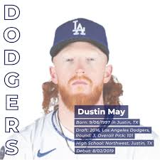 Please dodgers trade Dustin may bum behind
