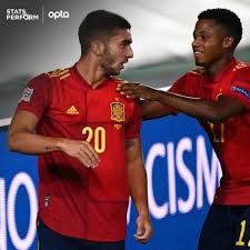 Huge collection, amazing choice, 100+ million high quality, affordable rf and rm images. Optajose On Twitter 1 Spain Have Become The First Team With Different Scorers Born In 2000 Or Later Ansu Fati Ferran Torres In A Uefa Nations League Match Hope