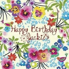 Happy Birthday Flowers Clipart For Her Happy Birthday Jackie Clipart Clipartfest Happy Birthday Floral Happy Birthday Cards Happy Birthday Greetings