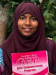 Knowledge is power! We always get so many beautiful pictures of our GEP  girls for their annual profile pics, but we also always talk about the more  important truth: that knowledge is