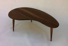 The kidney shaped picking pail bucket with strap is used for harvesting olives, cherries, figs, and many other small and delicate fruits. Mid Century Modern Walnut Coffee Table With Tapered Legs