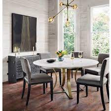 At target, we have a wide range of dining tables to choose from, whether you're looking for a round dining table or a square dining table, we have all that you need for a warm and versatile dining space. Gage White Marble Antique Brass Leg Round Dining Table 60 Dining Table Marble Top Dining Table Round Dining Table