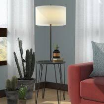 Shop floor table lamp combinations at bellacor. Floor Lamps With Table Wayfair