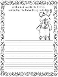Here's a free set of easter writing worksheets, and a very simple ebook for a small fee, with a few the product provides lots more information on what is included within the easter writing ebook too. The Easter Bunny S Assistant Writing Prompt By First Grade Freckles