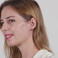 May (Emerald) Birthstone Earrings Created with Zircondia® Crystals by  Philip Jones Jewellery