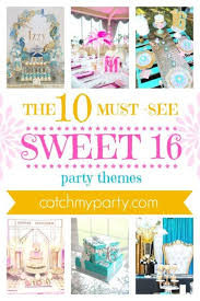 Theme 16th Birthday Party Ideas For Boys The 10 Most Amazing Sweet 16 Ideas For A Fabulous Party Catchmyparty Com Catchmy Sweet Sixteen Party Themes Sweet 16 Party Themes Sweet 16 Party Decorations