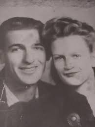 Bill Gipson and his wife Wilma Marie Morgan Gipson. 1944 Baxterville Lamar  County MS. My parents.