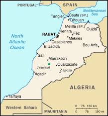 Morocco (shaded relief) 1979 (207k) and pdf format (226k) ; Maps Of Morocco High Atlas Rif Mountains And Marrakesh