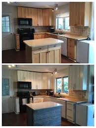 paint kitchen cabinets that are stained