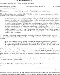 After you have completed your last will and testament, make copies of it. Download Minnesota Last Will And Testament Form For Free Formtemplate