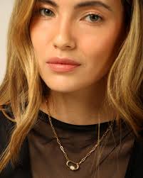 Ava Dorada Necklace| 18kl Gold Plated Stainless Steel