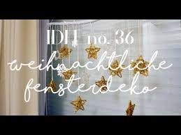 Weihnachtsdeko Fur Fenster Einfach Selber Machen Idee No 36 Youtube