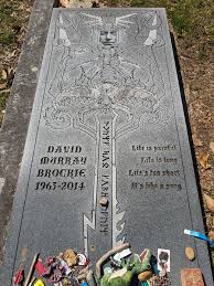 dave brockie, vocalist for the band gwar. hollywood cemetery in richmond va  : rCemeteryPorn