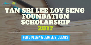 How to apply for tan sri lee loy seng foundation scholarship. Scholarships For Engineering In Malaysia 2017