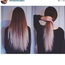Dunkle haare frisuren und styling tipps freundin de. Ombre Mit Weissen Spitzen Haarfarbe