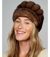Kaycee Brown Mink Equestrian Hat: FurHatWorld.