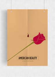 American Beauty Minimalist Poster Poster Imagenes