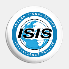 The secret intelligence service (sis) of the united kingdom has a long history. International Secret Intelligence Agency Archer Pin Teepublic De