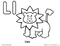 Actually, coloring page with a lion is. Alphabet L For Lion Coloring Pages Xcolorings Com