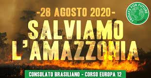 Piazza liberty 8/scala a telefono: Sos Amazzonia 28 Agosto Consolato Brasiliano Milanoinmovimento