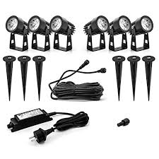 Beleuchtung Clgarden Led Gartenstrahler Set Kngs3 12v 3x Gartenleuchten Erdspiess Strahler Kabtel Mk