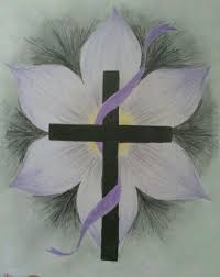 Flower Cross Drawing Cross Drawing Christian Drawings Art Drawings