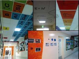 30 Genius School Ideas That You Wish You Had At School Classroom Ceiling Secondary Science Classroom Science Classroom