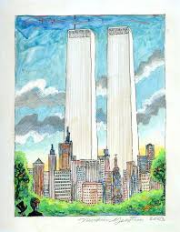 The Two Towers Side By Side The Man Who Walked Between The Towers R Michelson Galleries The Two Towers Illustration Art