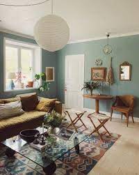 Cool Living Room With Sage Walls And Velvet Couch Living Room Wall Color Green Walls Living Room Sage Green Living Room