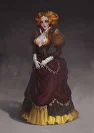 Artstation Victorian Woman Junica Hots Character Portraits Victorian Women Female Characters