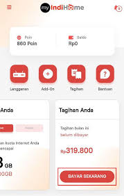 Paket indihome 10mbps mendapatkan fup (fair usage policy) total sebesar 300gb. Cara Mudah Bayar Internet Indihome Dengan Myindihome Internet Aplikasi Pelayan