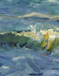 Vincent Van Gogh Dutch Post Impressionist Painter 1853 1890 Seascape Near Les Saintes Maries De La Mer Detail Vincent Van Gogh Van Gogh Pittura E Disegno