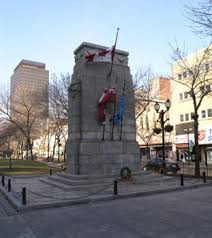 The Gore Park Cenotaph Hamilton Ontario Canada Steel City Military History