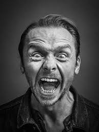 Black And White Photos Of Famous People S Faces Simon Pegg Portrait Portrait Photography Male Portrait